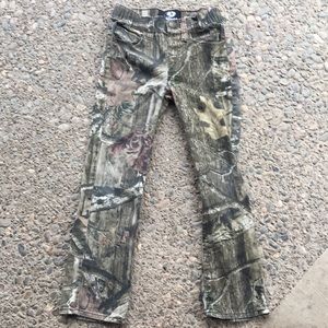Kids camo hunting pants
